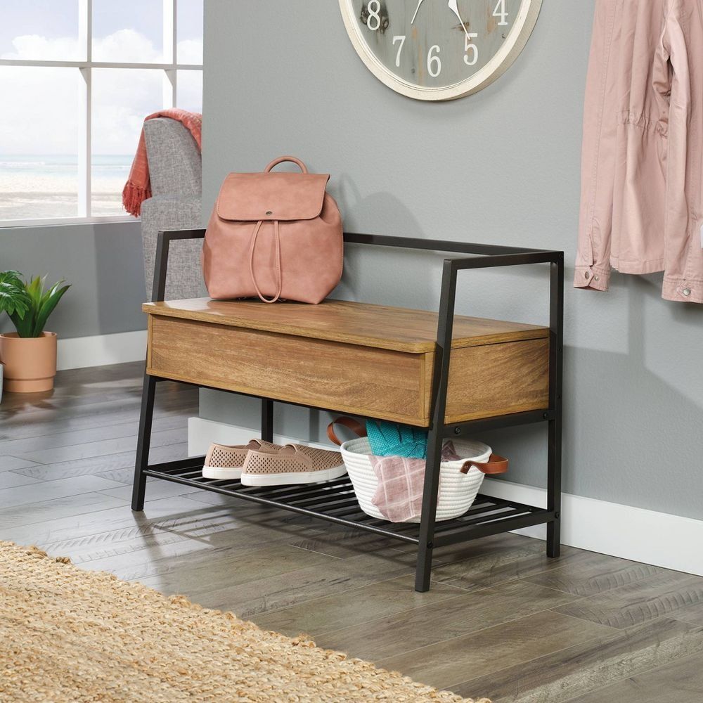 Mini on sale entryway bench