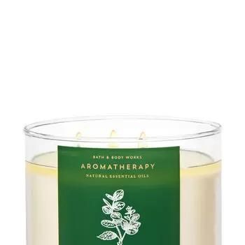 Aromatherapy Eucalyptus Spearmint 3-Wick Candle