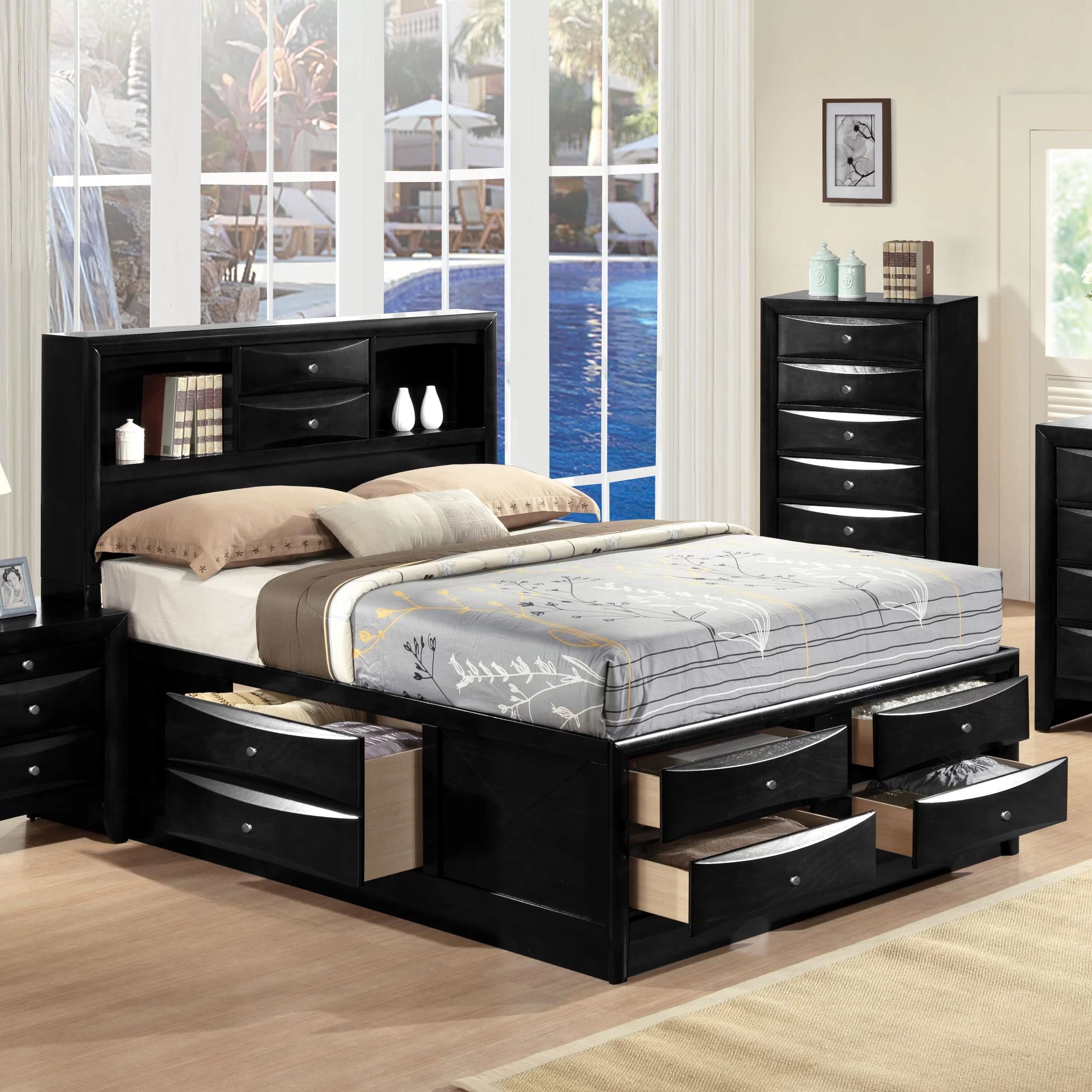 Best storage deals beds queen