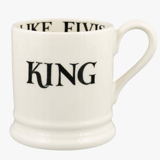 Black Toast King 1/2 Pint Mug