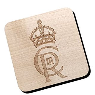 King Charles III coaster 