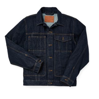 Filson Unlined Denim Short Cruiser Jacket Filson Unlined Denim Short Cruiser Jacket