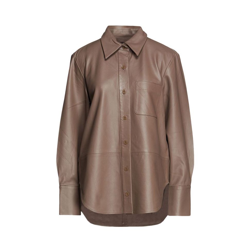 Quinne Leather Shirt