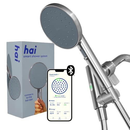 Smart Showerhead, Bluetooth Handheld Water Saving Shower Head
