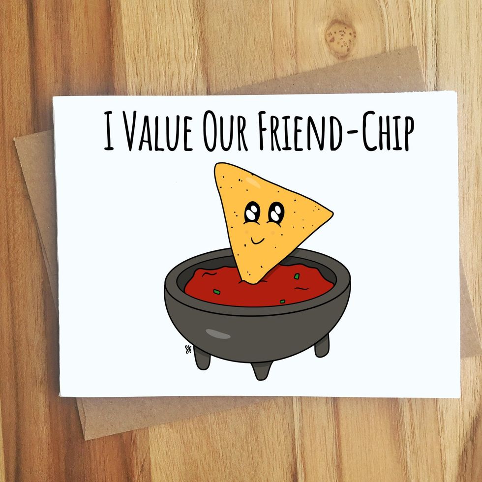 Friend-Chip Card