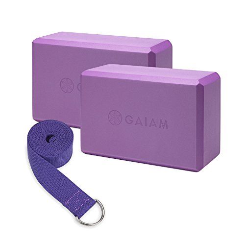 Yoga Block & Yoga Strap Set
