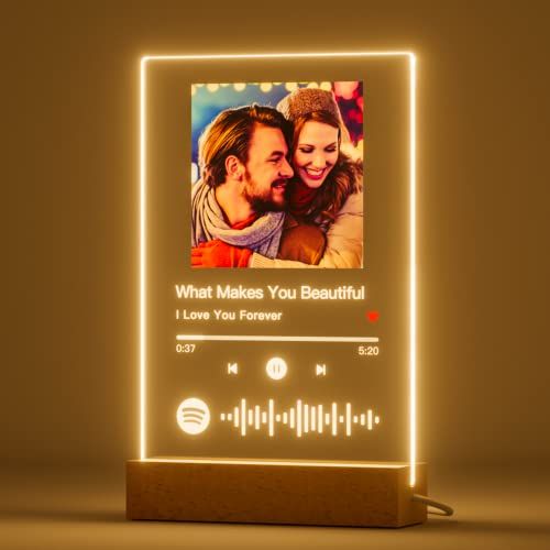 Personalized Acrylic Song with Photo 