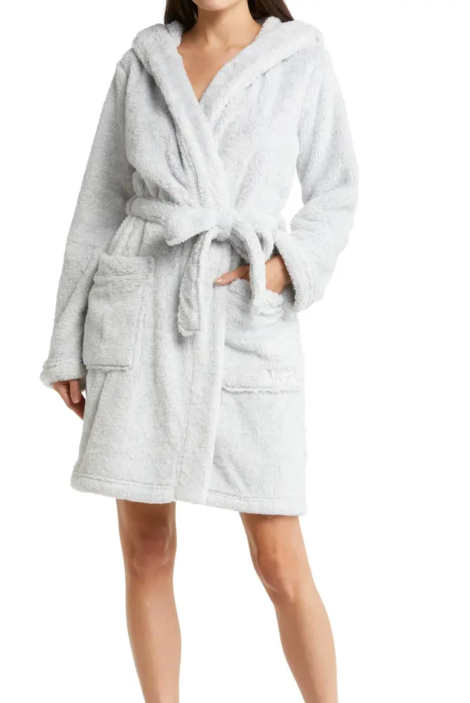 Ugg Aarti Faux-Shearling Hooded Robe