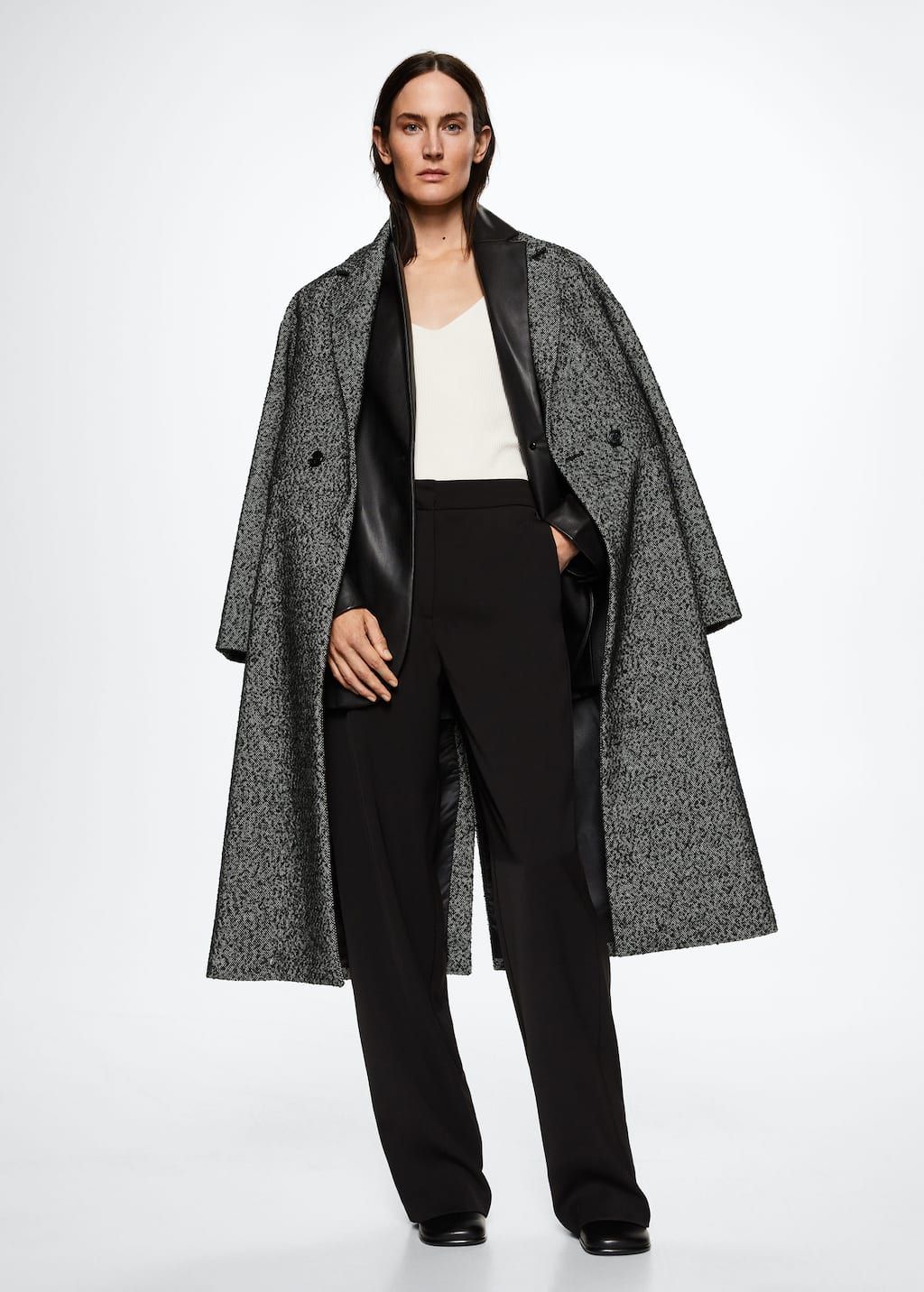 Boden sienna herringbone on sale coat