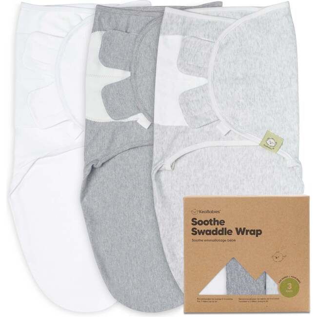 3-Pack Soothe Swaddle Wraps