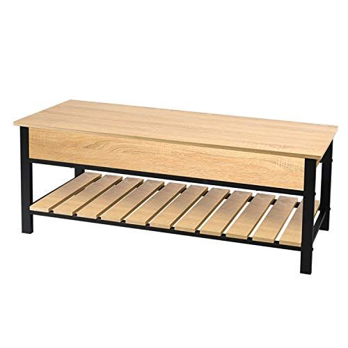 Small flip deals top storage bench