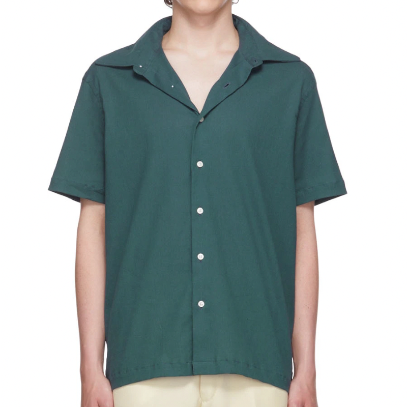 Green Cotton Shirt