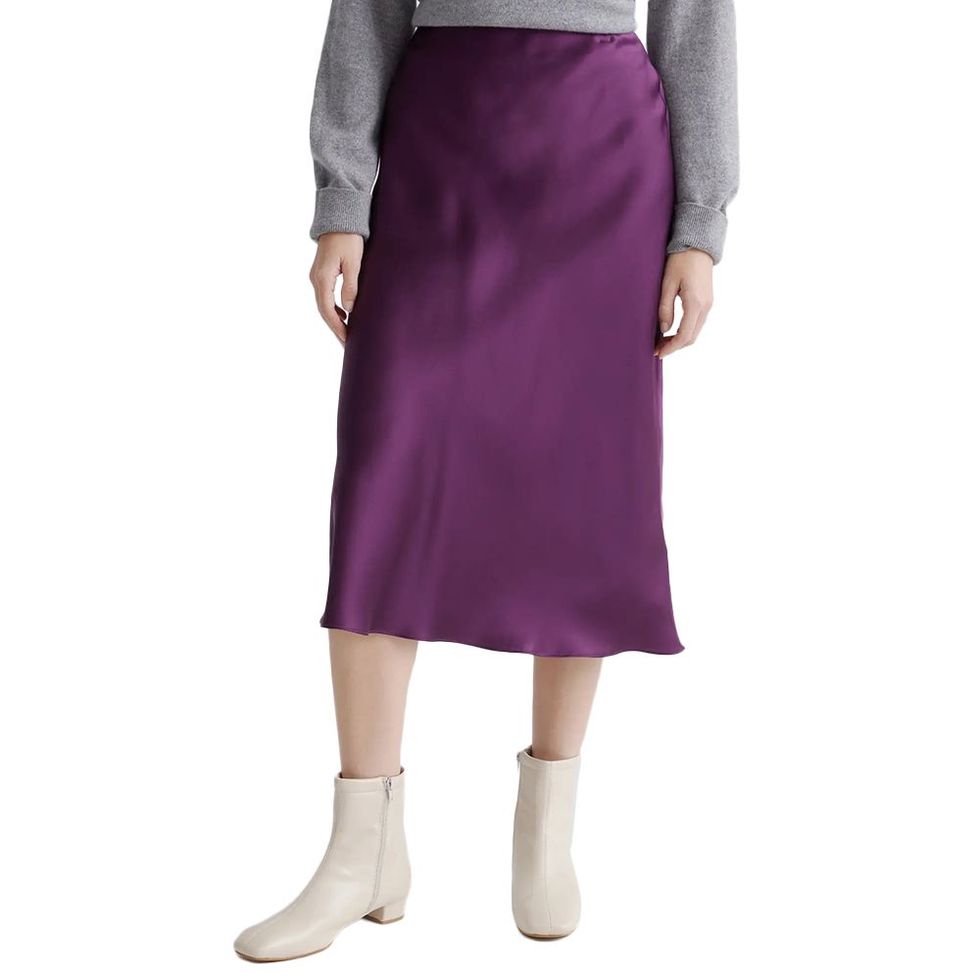 Washable Silk Skirt 