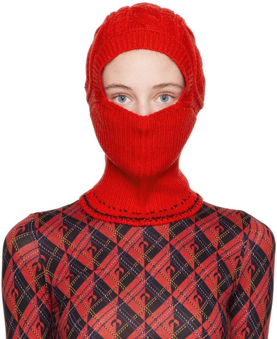 Red Cable Balaclava