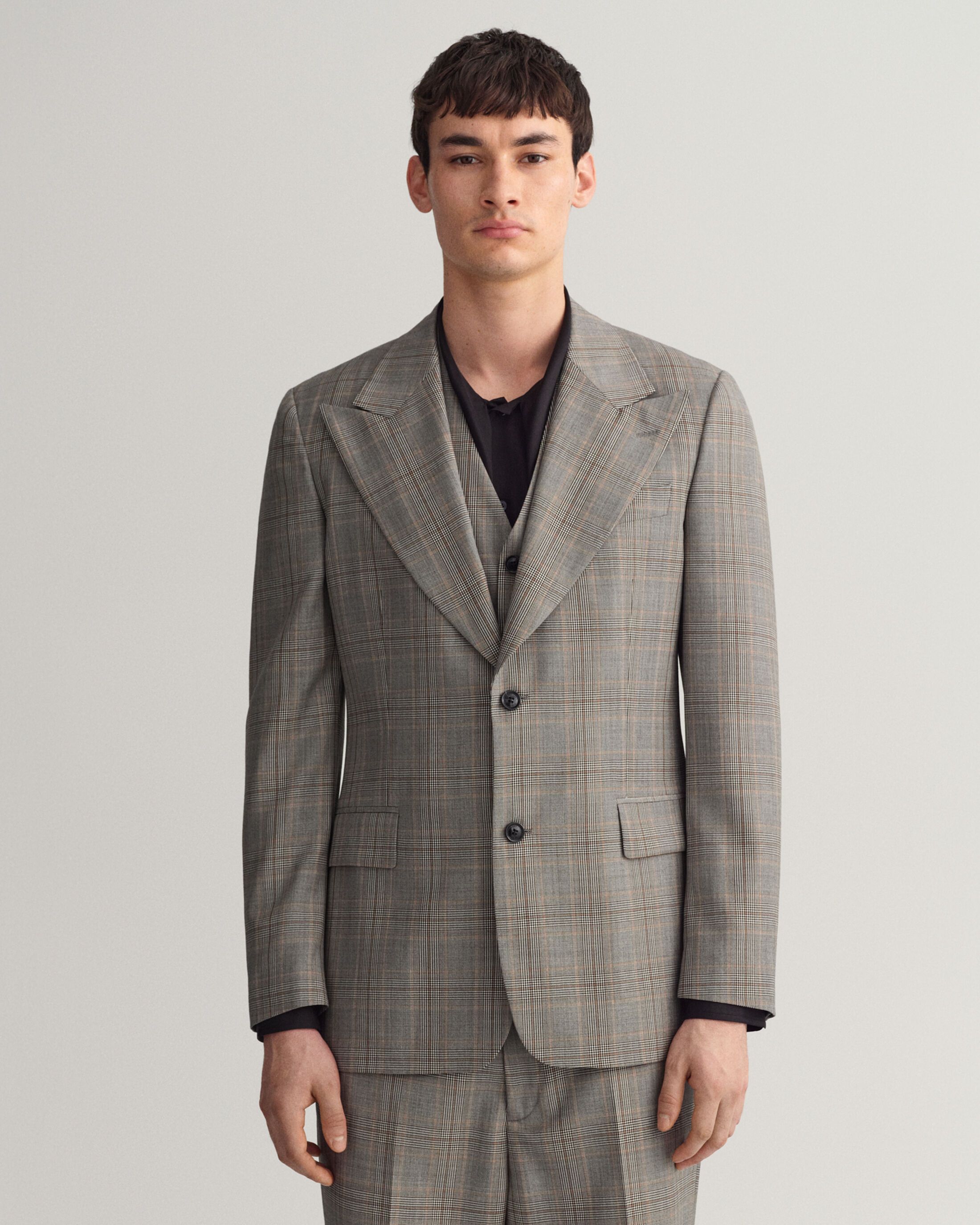 Glen Check Suit Blazer