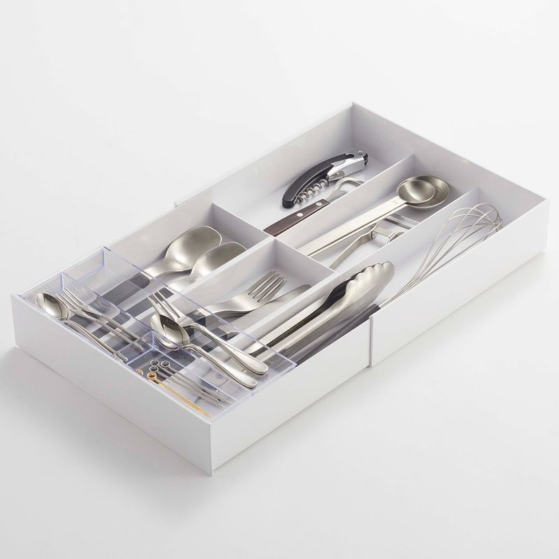 Simplehouseware Expandable Kitchen Drawer Flatware Organizer