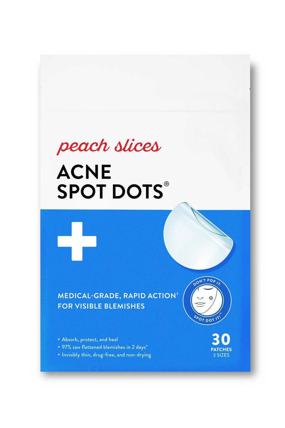 Peach Slices Acne Spot Dots 