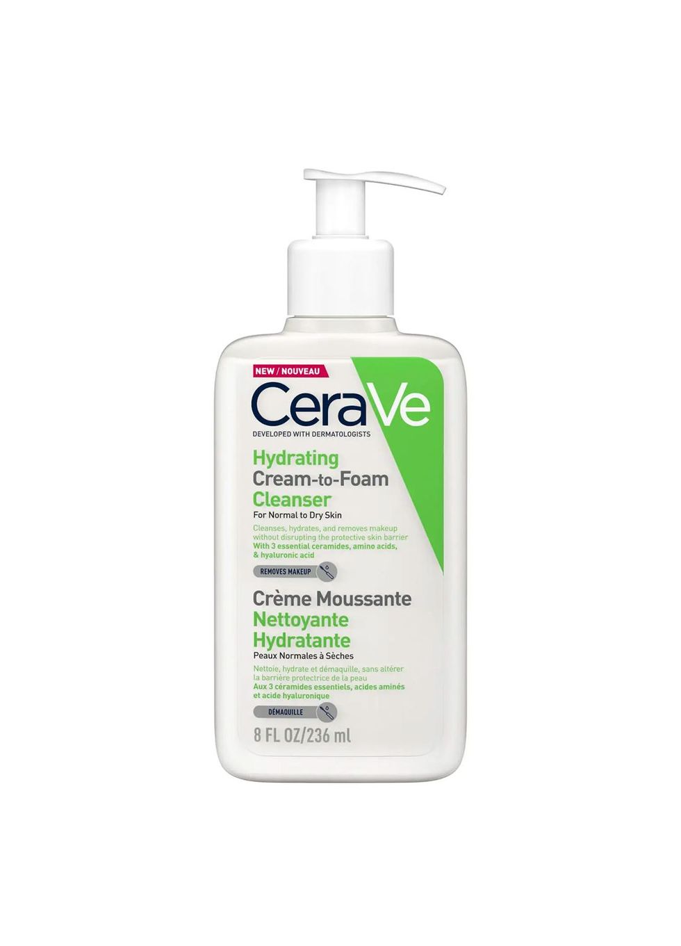 CeraVe Cream to Foam Cleanser 236ml