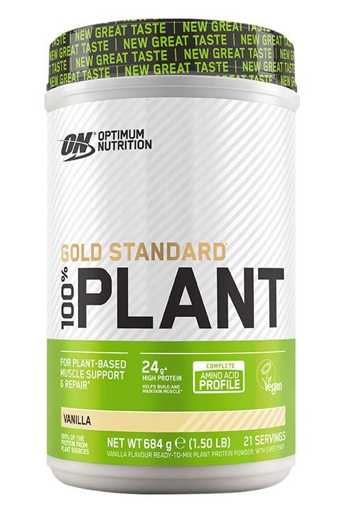 100% plant protein powder