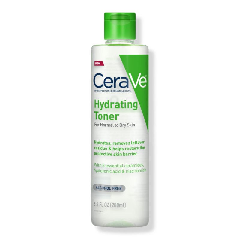 CeraVe Alcohol-Free Hydrating Toner for Sensitive Dry Skin