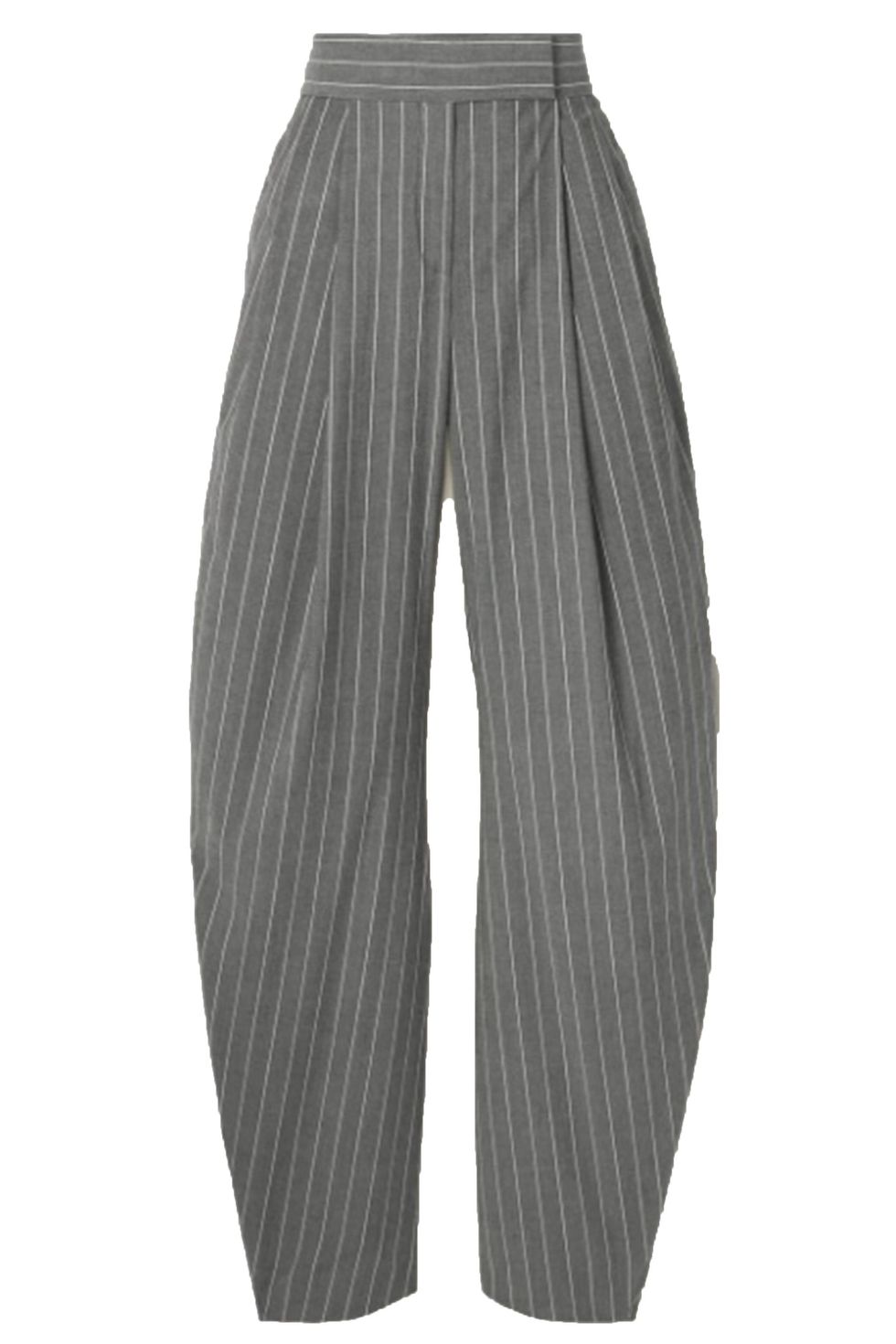 Oversized pinstripe trousers