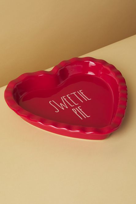 Sweetie Pie Heart Shaped Baking Dish