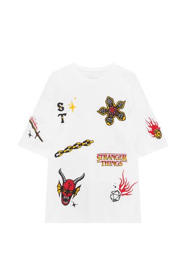 Stranger things sale sweatshirt bershka