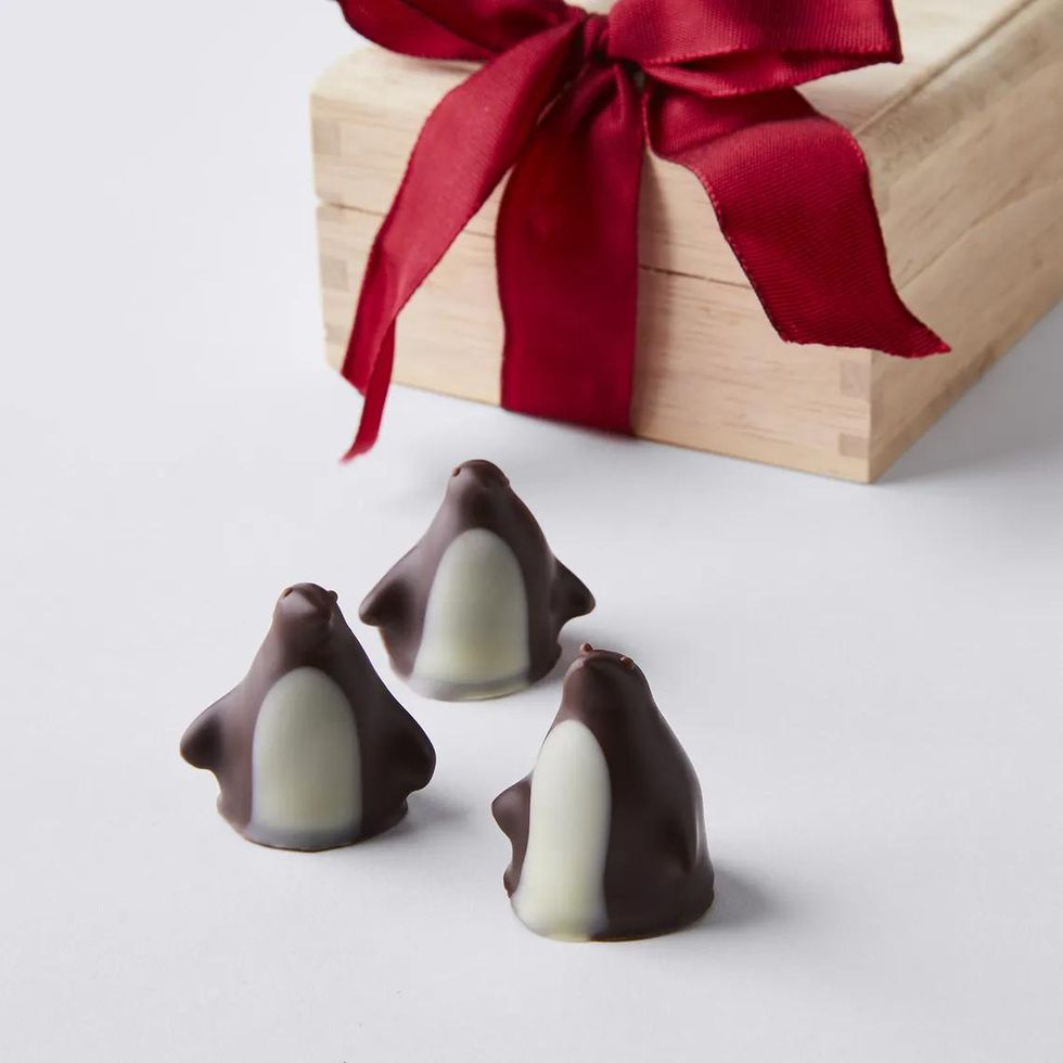 Handcrafted Chocolate Penguins