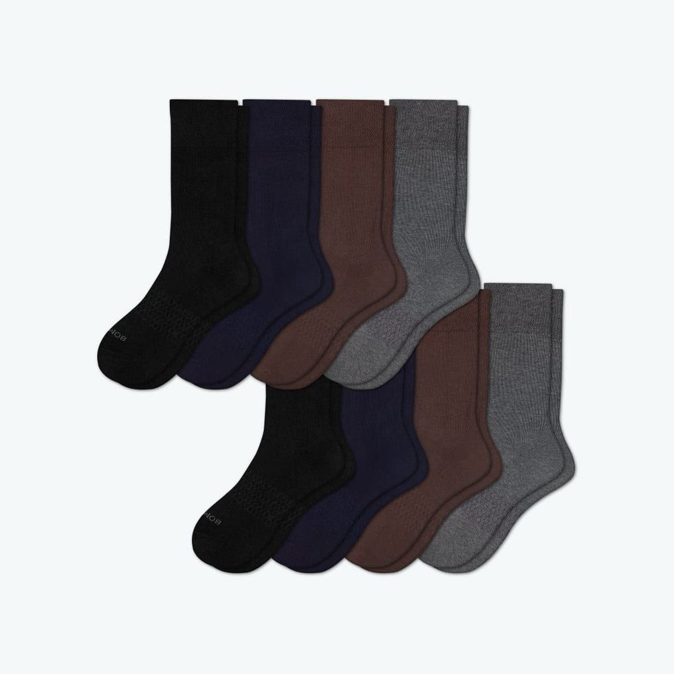 Men's Dress Calf Sock 8-Pack