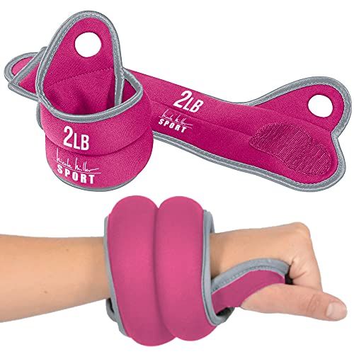 Fuel Pureformance Adjustable Wrist/Ankle Weights, 2.5-Pound Pair (5 lb  total) 
