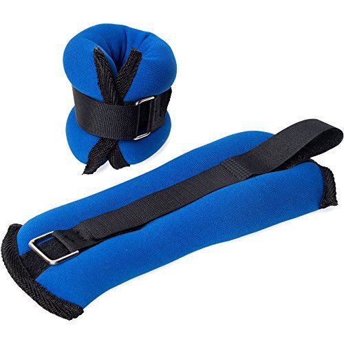 Beach Body Ankle Weights - Blue 10lbs total