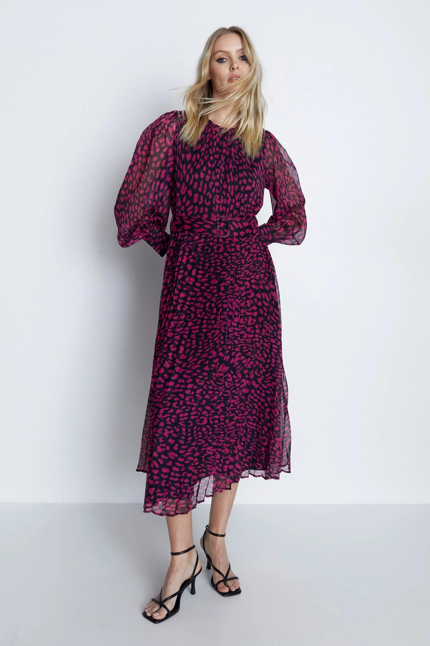 Warehouse animal 2024 print dress