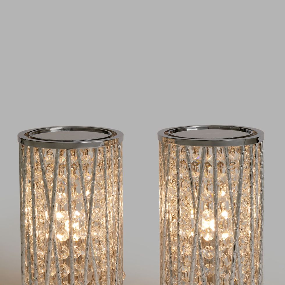 Crystal Touch Lamps, set of 2