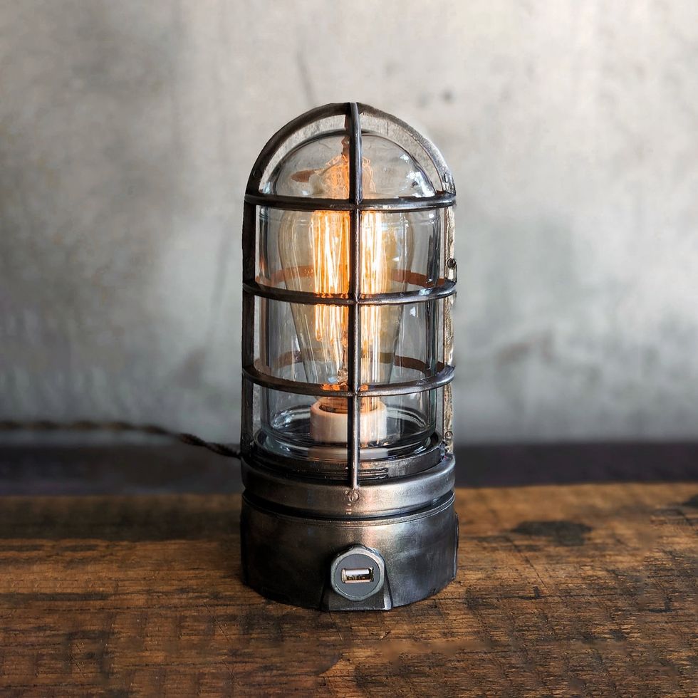 Cage Touch Bedside Lamp