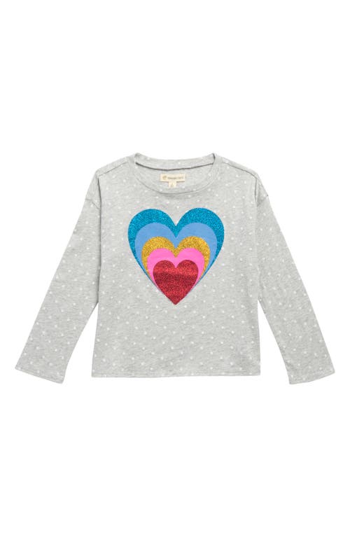 Long Sleeve Heart T-Shirt