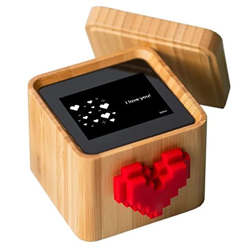 Lovebox Spinning Heart Messenger, Love Note Box