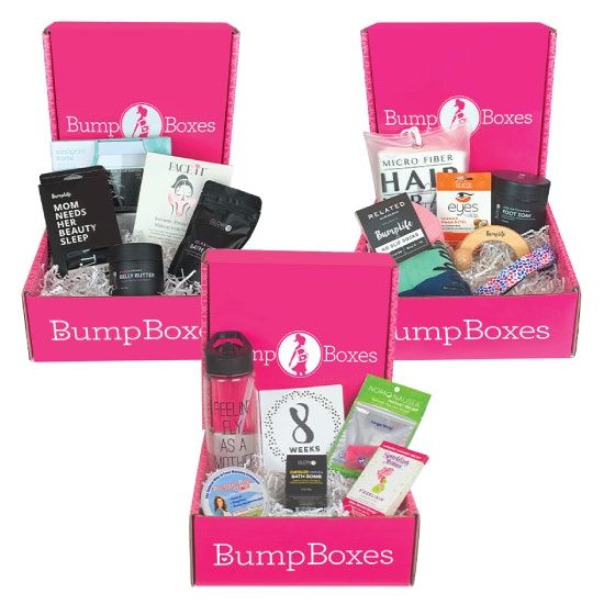 Bump Boxes Trimester Bundle: Pregnancy Gift Box for 1st, 2nd, & 3rd  Trimester
