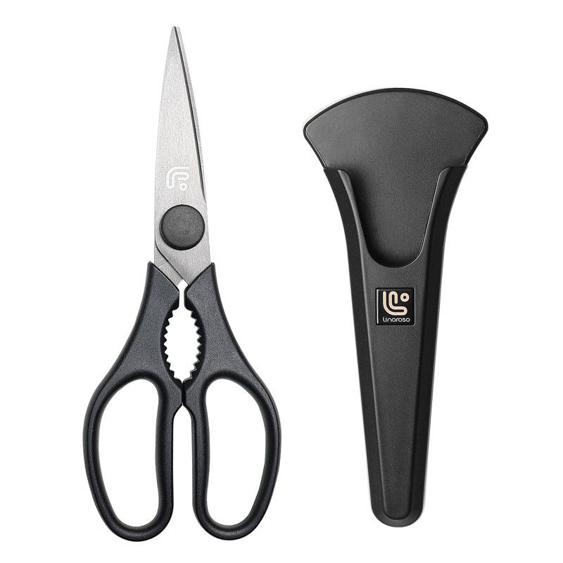 Kitchen Shears With Magnetic Holder
