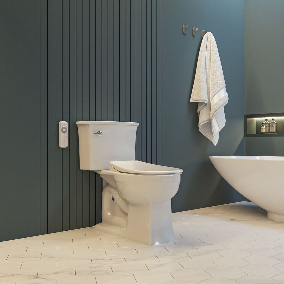 Brondell Swash Eco Thinline Luxury Bidet Toilet Seat