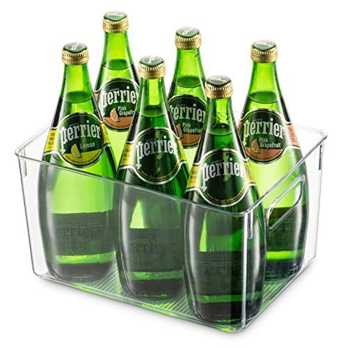 Boîtes de rangement transparentes pour garde-manger - Lot de 4 