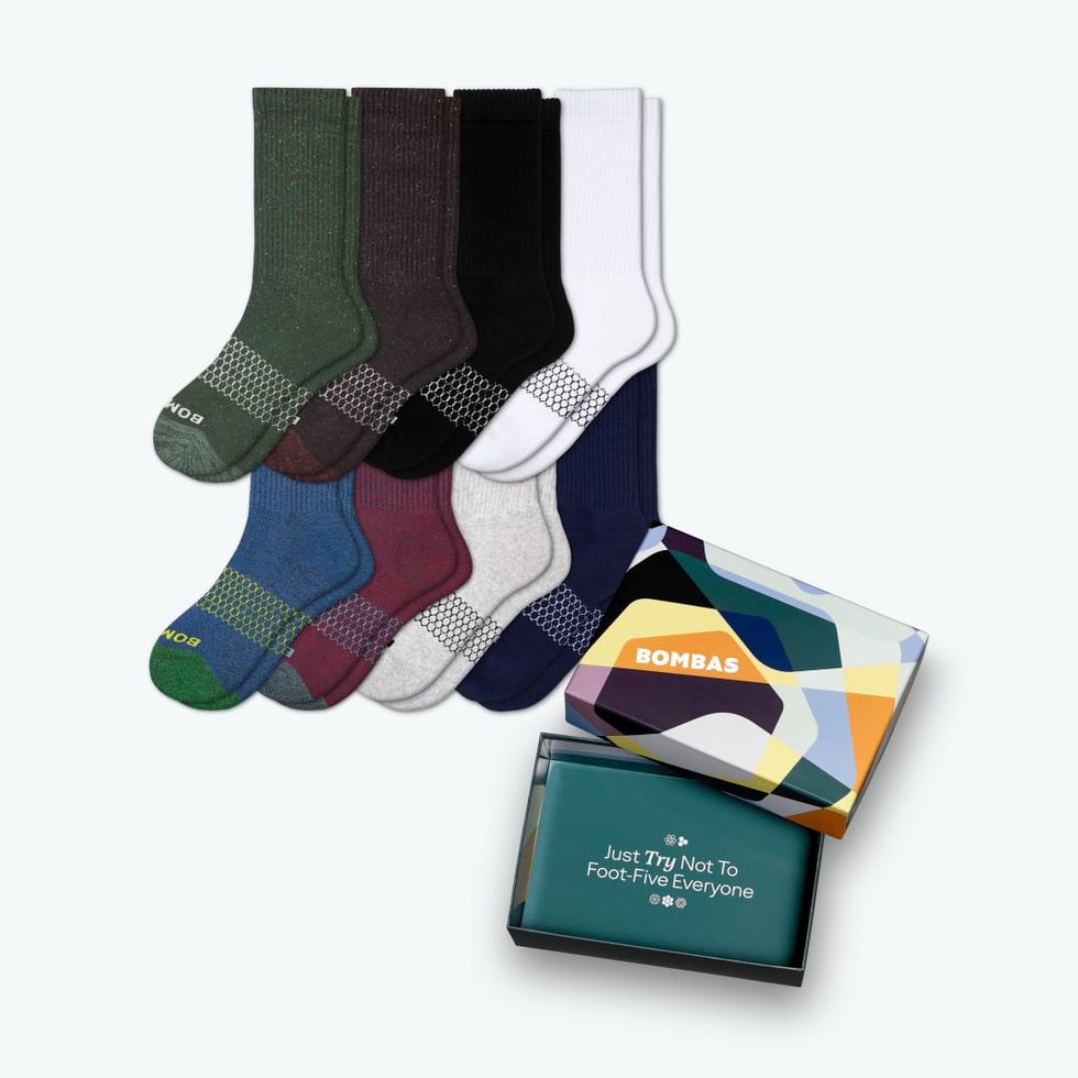 Men’s Calf Sock 8-Pack Gift Box