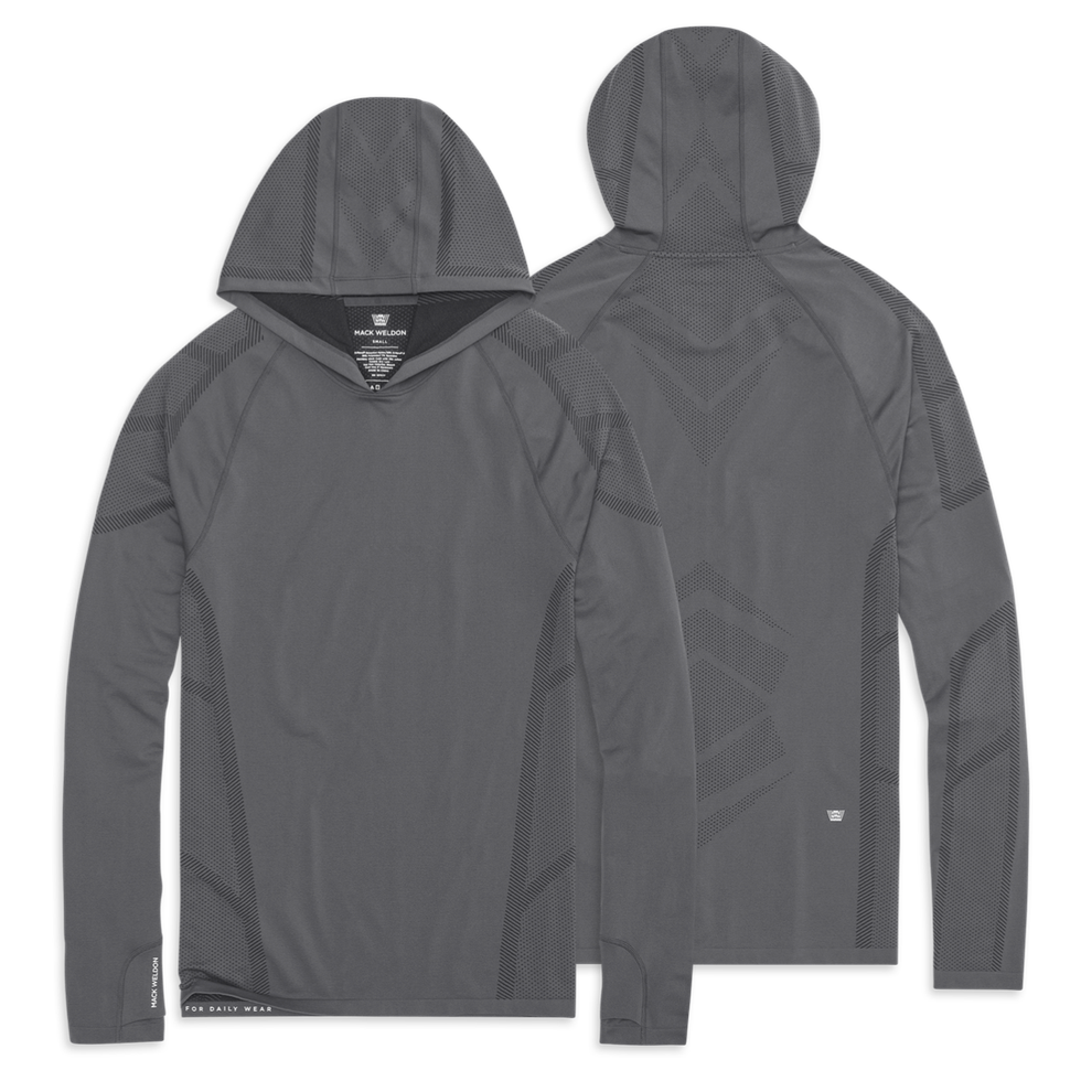 Gray Tek Gear Performance Fleece V Neck Pullover Top Super Soft
