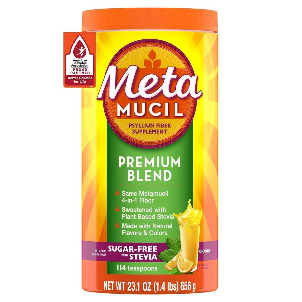Metamucil Premium Blend Sugar-Free Fiber Powder