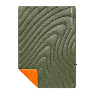 Rumpl Carhartt Cypress And Orange Blanket Rumpl Carhartt Cypress And Orange Blanket