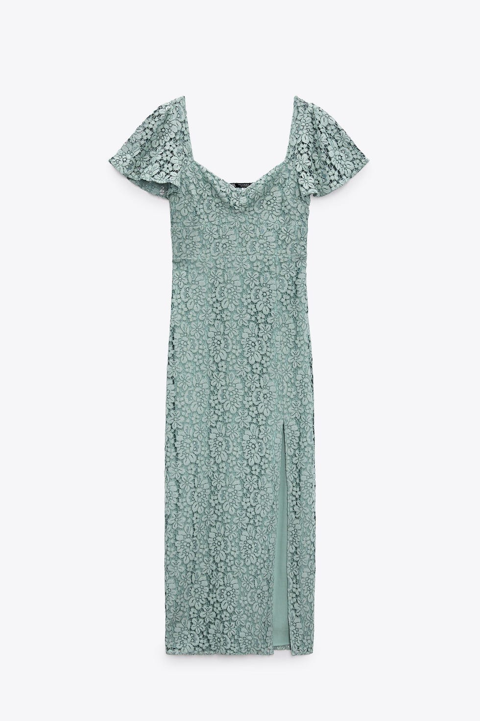 VESTIDO MIDI ENCAJE