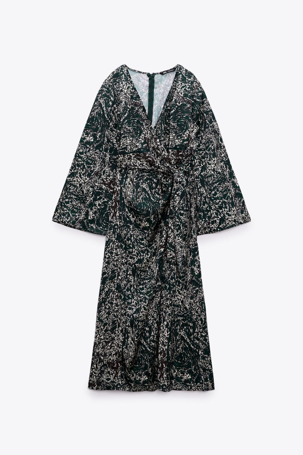 VESTIDO ESTAMPADO NUDO