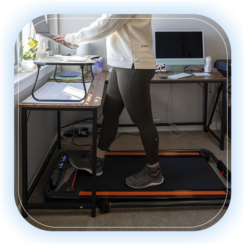 2-in-1 Under Desk Treadmill