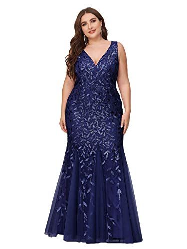 Amazon.com: Floral Puffy Sleeve Flower Embroidery Prom Dresses 2023 Plus  Size Long Sleeve Ball Gown V Neck A Line Formal Evening Party Gowns for  Women Black Custom Size : Clothing, Shoes &