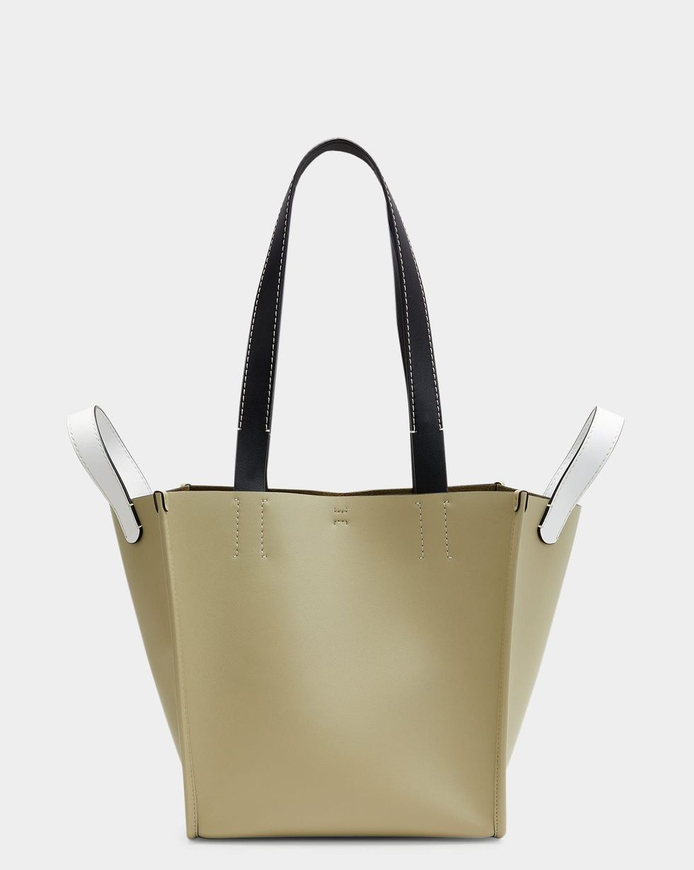 Proenza Schouler White Label Mercer Large Colorblock Leather Tote