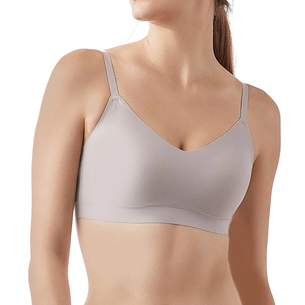 Womens Seamless Wirefree Bras Silicone Soft Support Comfortable
